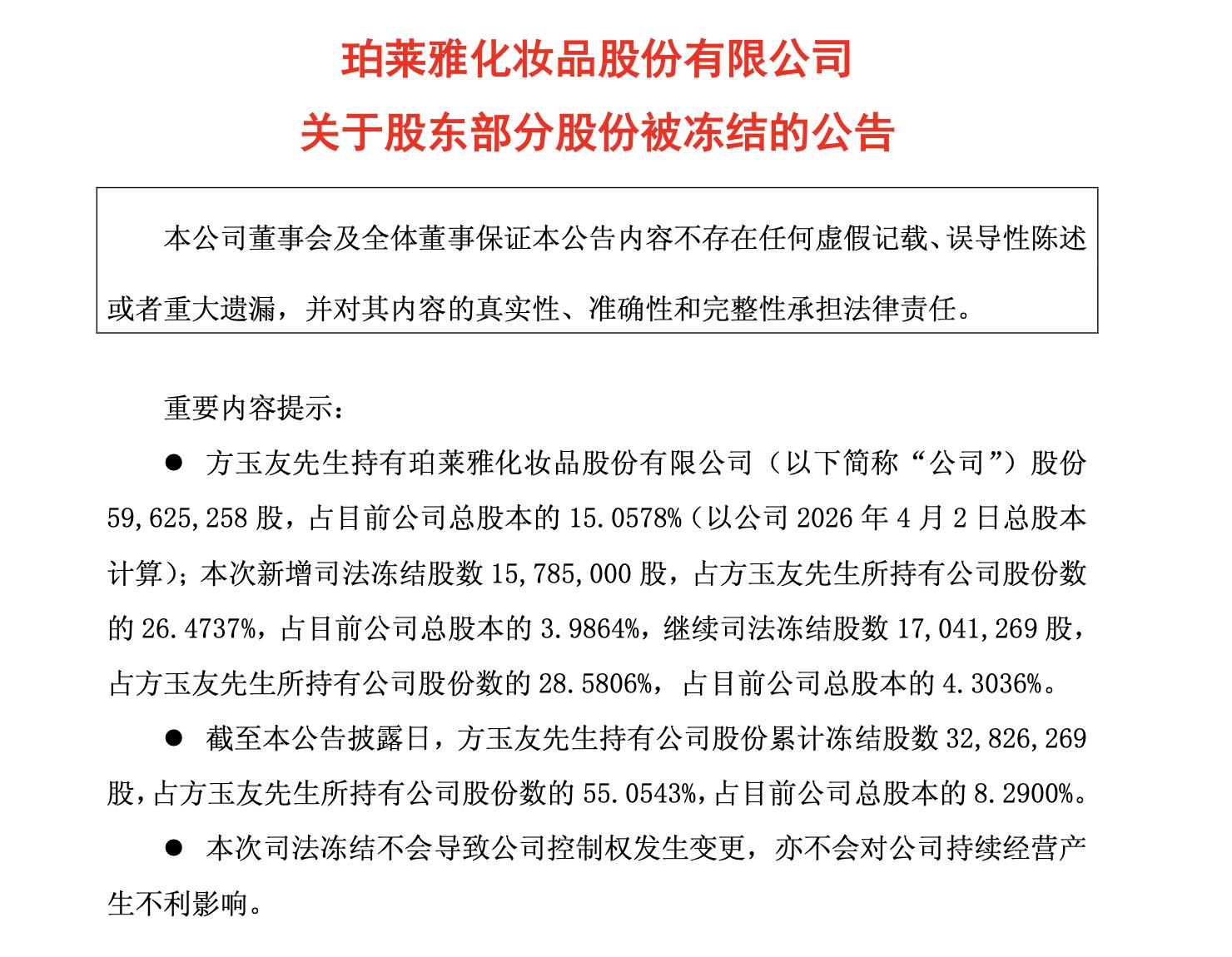 二代接班业绩首降，百亿珀莱雅增长神话终结？