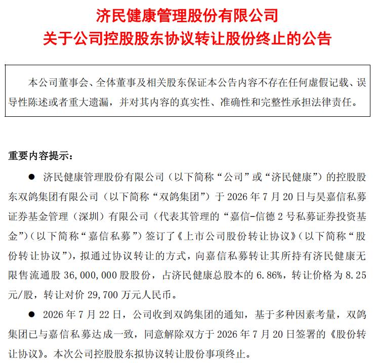 连年亏损、现金流承压，济民健康拟4亿元跨界半导体